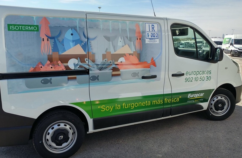 Europcar apuesta por la personalización de sus furgonetas