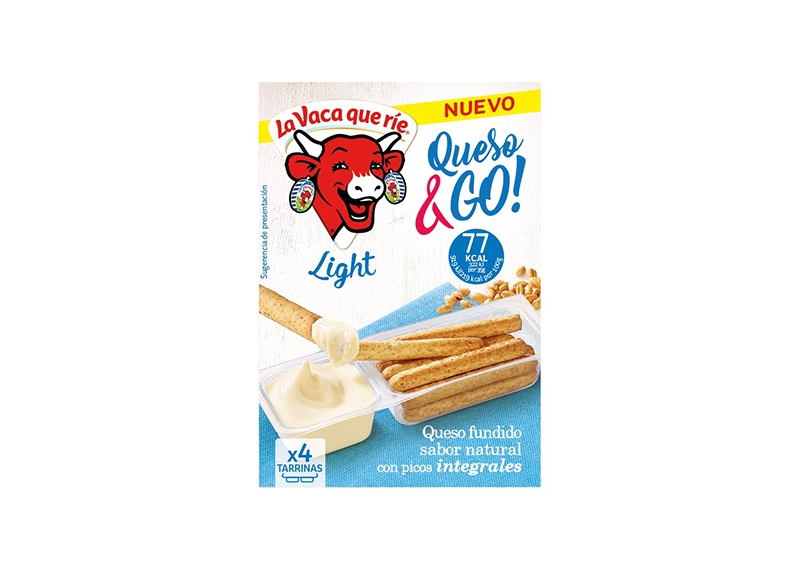 Queso&GO, el nuevo snack saludable de La Vaca que ríe