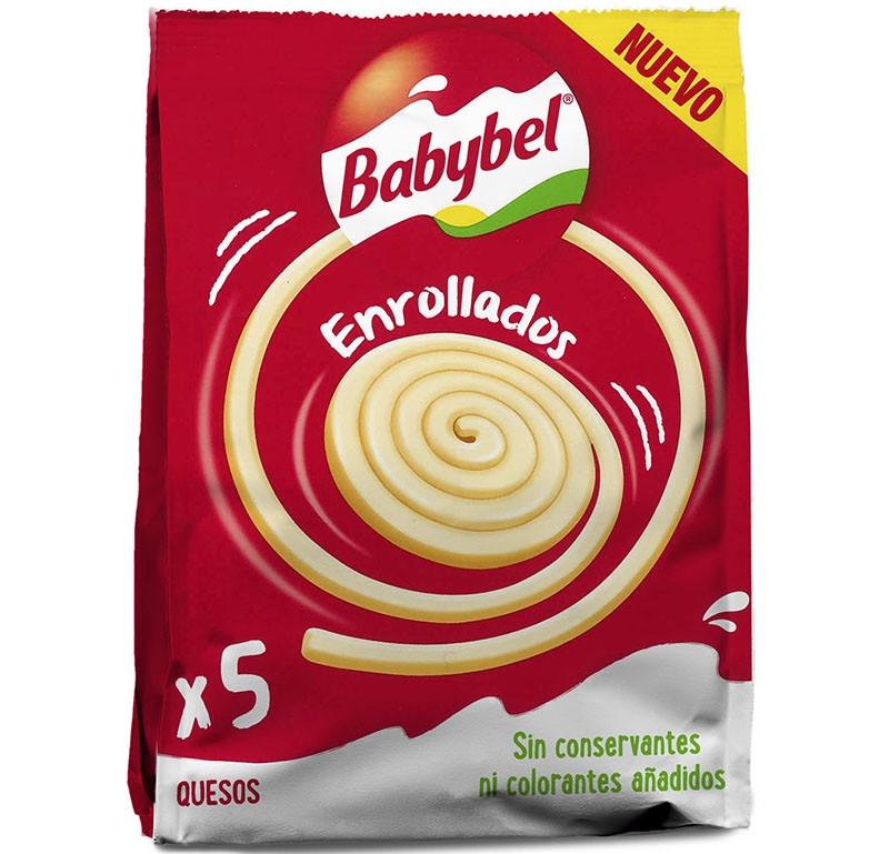 Babybel lanza un snack de queso con formato enrollado