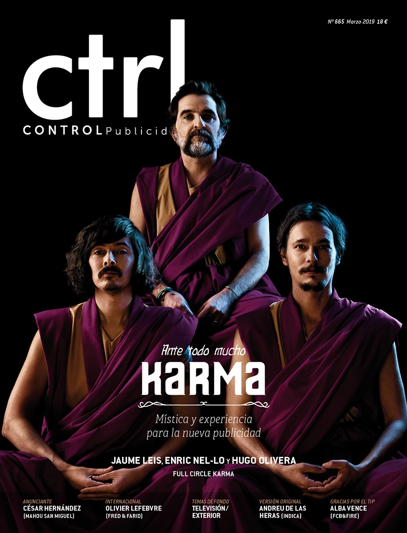 Karma a raudales en el nº de marzo 2019 de la revista Ctrl Control Publicidad