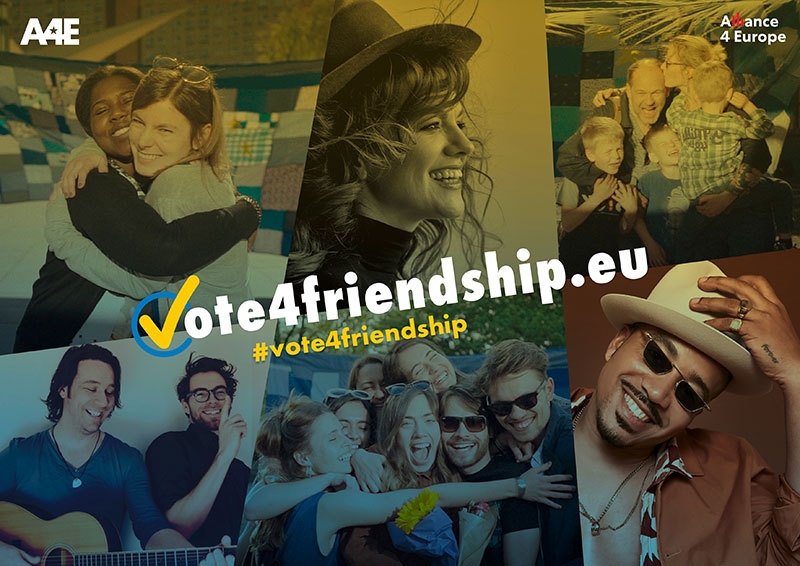 #vote4friendship, a favor de Europa y contra el nacionalismo