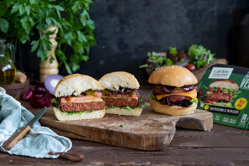 Nestlé lanza la 'Incredible Burger', hamburguesa 100% vegetal