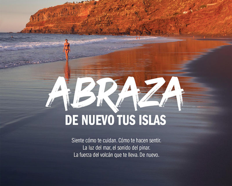 Campaña para incentivar el turismo interno en Canarias