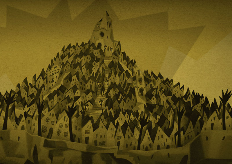 El cartel del Festival de Sitges evoca el expresionismo de Caligari