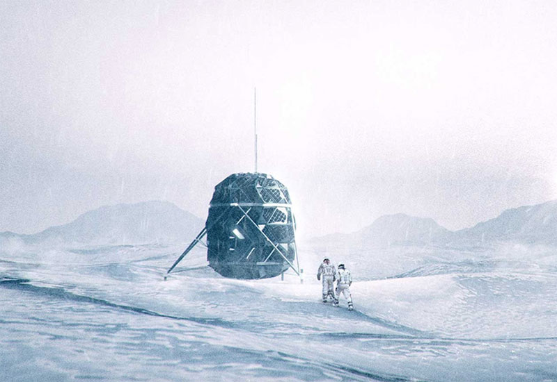 Lenovo ayuda a construir un refugio lunar piloto en Groenlandia