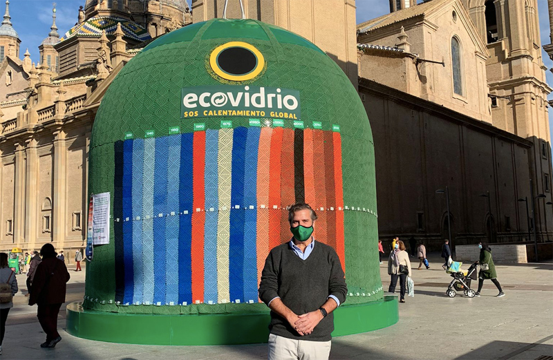 Ecovidrio presenta el contenedor más grande del mundo