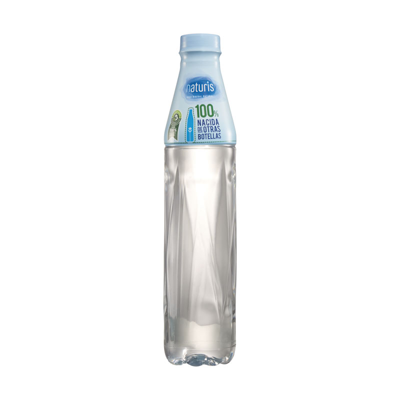 Lidl lanza su primera botella de agua 100% de plástico reciclado