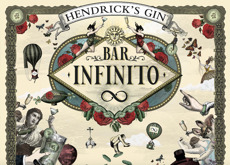 Hendricks inaugura un 'bar infinito' en Madrid