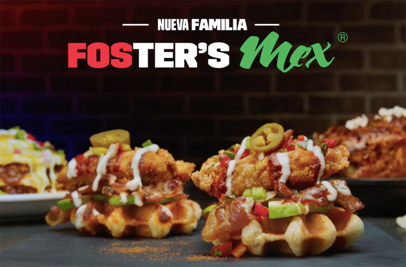 Foster´s Hollywood lanza sus platos Foster´s Mex
