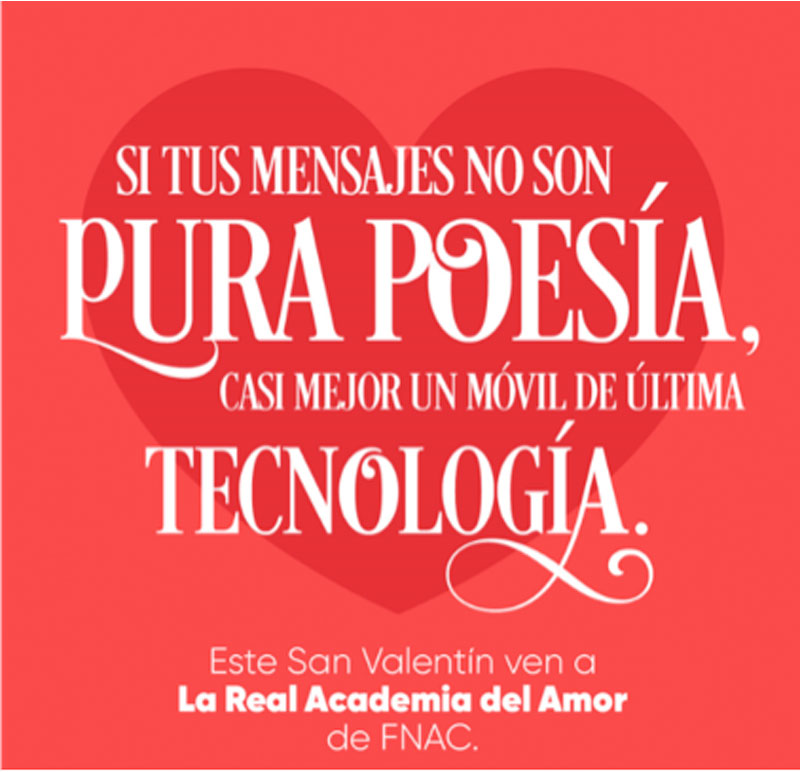 Fnac abre 'La Real Academia del Amor'