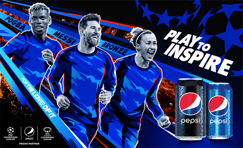 Pepsi lanza la campaña 'Play to Inspire'