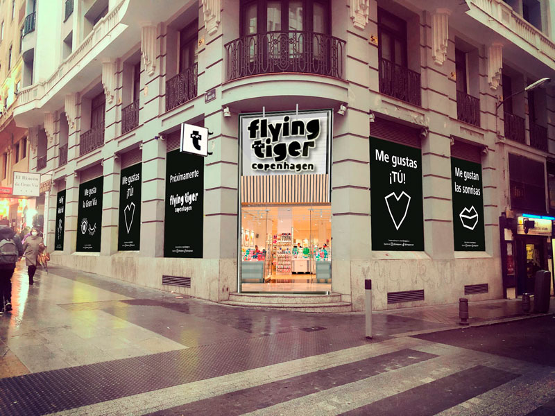Flying Tiger inaugura nueva tienda en la Gran Vía de Madrid