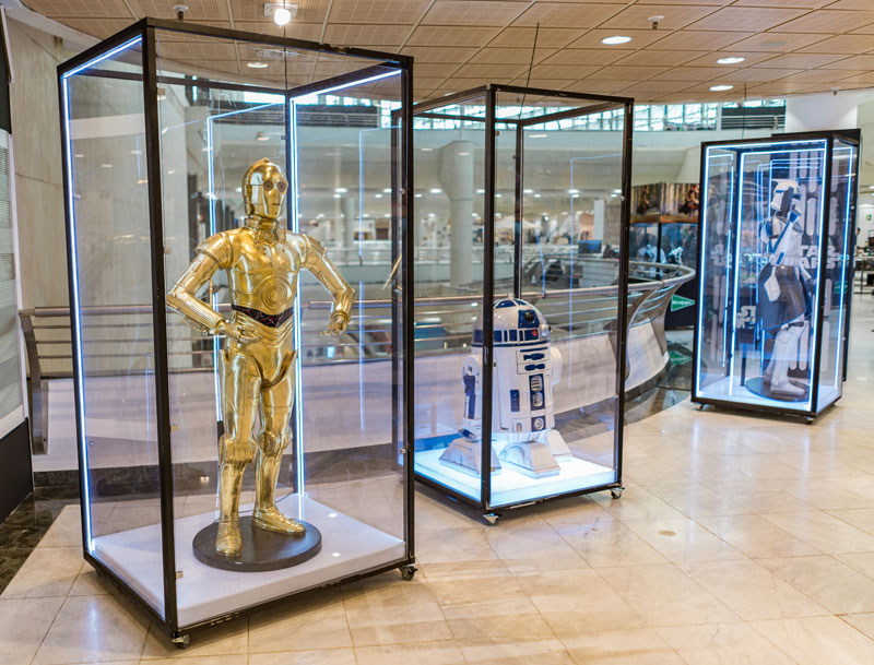 Star Wars celebra el mes de la fuerza con una exposición