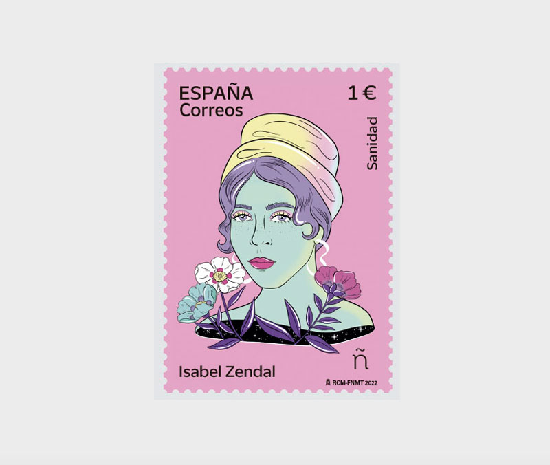 Correos emite un sello dedicado a Isabel Zendal