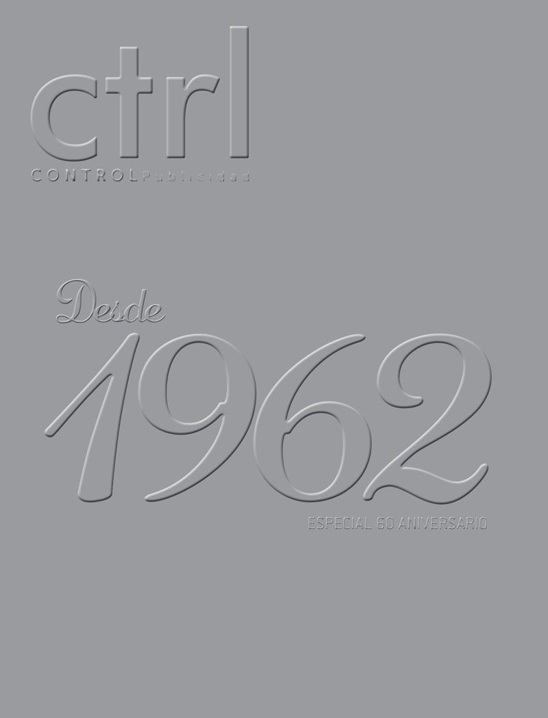 La revista Ctrl ControlPublicidad celebra sus 60 años con un número histórico