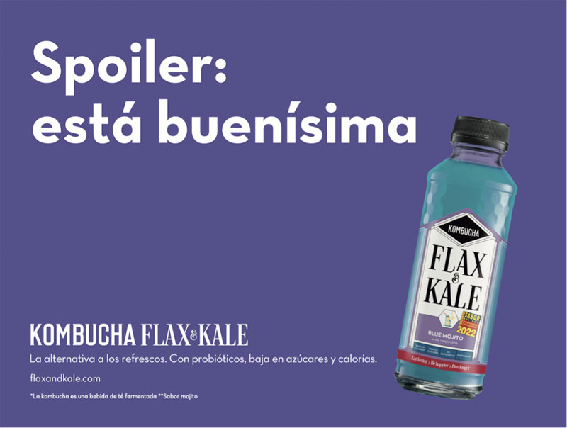 ¡Atención!, spoiler en la nueva campaña de Flax & Kale