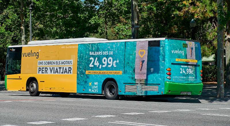Alpha gana la concesión de publicidad en autobuses de Mallorca