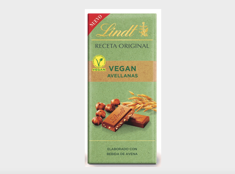 Lindt lanza su primera gama de tabletas veganas en España