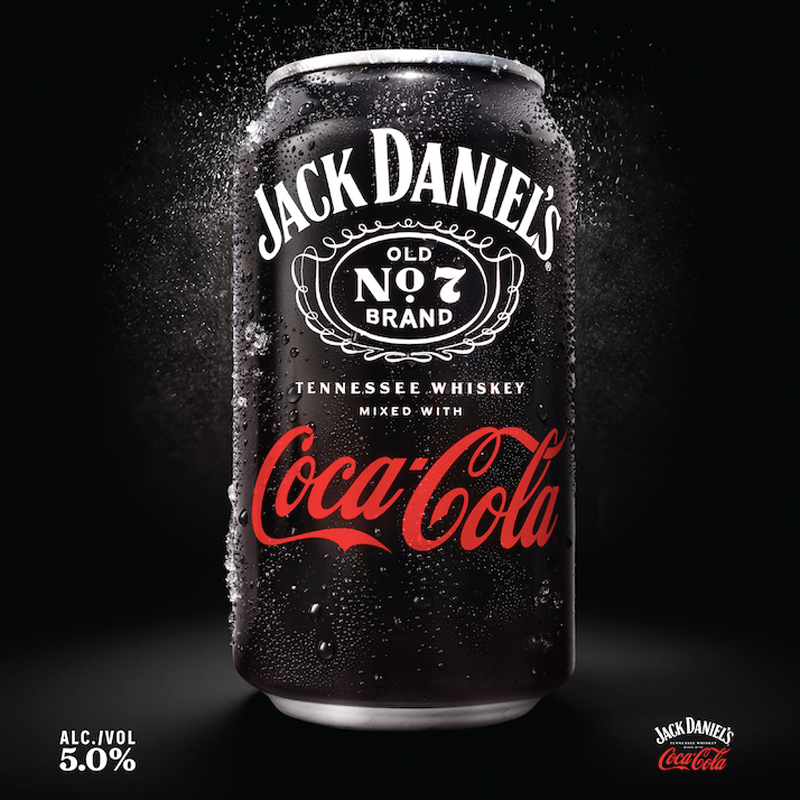 Nueva Coca-Cola con Jack Daniel´s lista para tomar