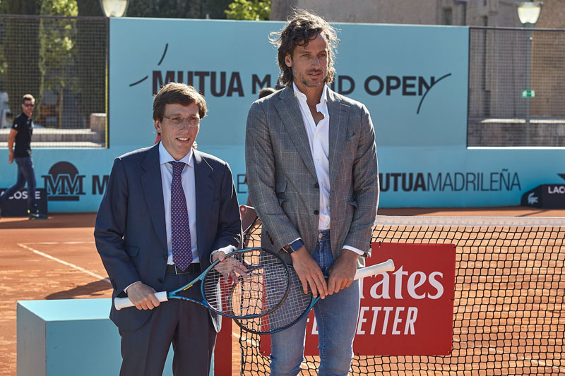 El Mutua Madrid Open estrena pista de tenis en la Plaza de Colón