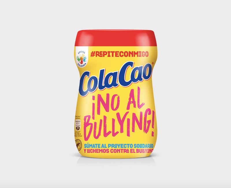 ColaCao alza la voz contra el bullying con su edición solidaria