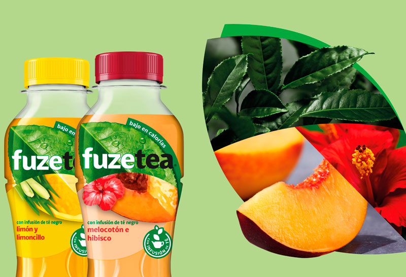 Coca-Cola lanza Fuze Tea, tés listos para tomar