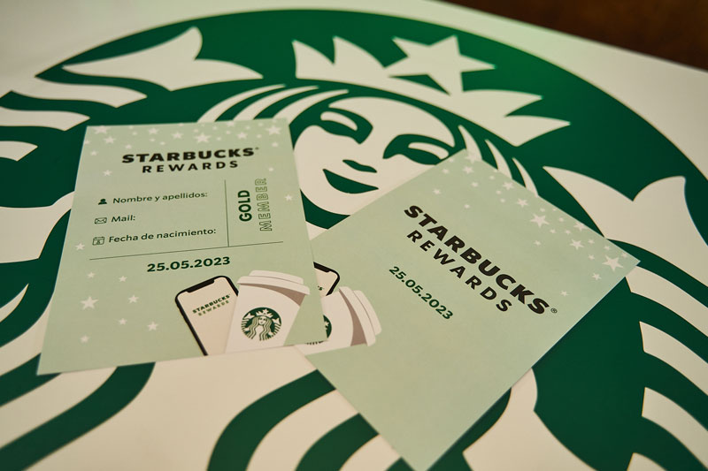 Starbucks lanza su programa de fidelización en España