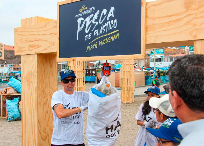 Corona organiza un campeonato de pesca de plástico