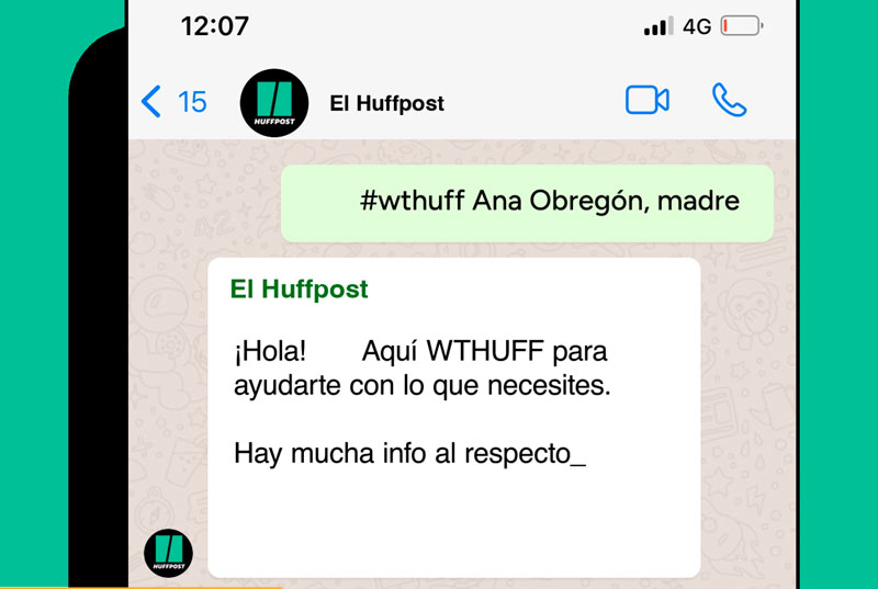 El HuffPost lanza el chatbot #WTHUFF