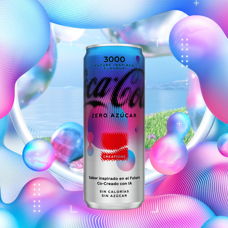 La IA participa en la creación de la nueva Coca-Cola 3000
