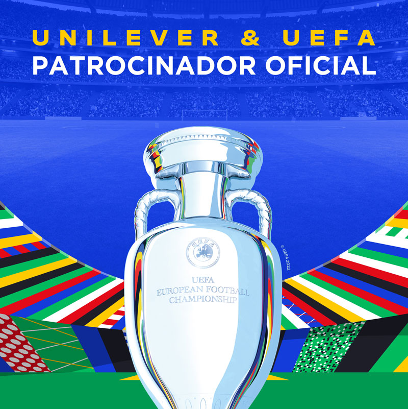 Unilever inicia un patrocinio multimarca con la UEFA Euro 2024