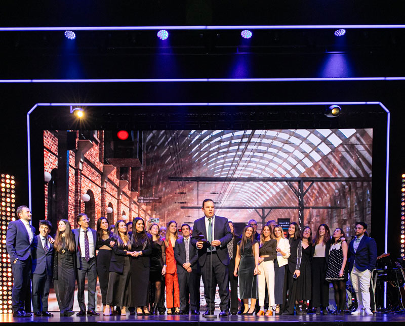 Ganadores de la primera edición de los AEVEA Awards