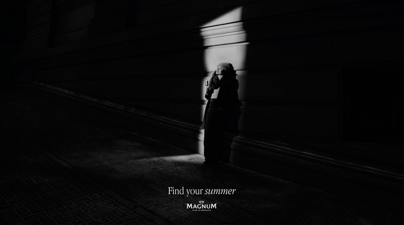 Magnum desafía al invierno con la campaña 'Find Your Summer'