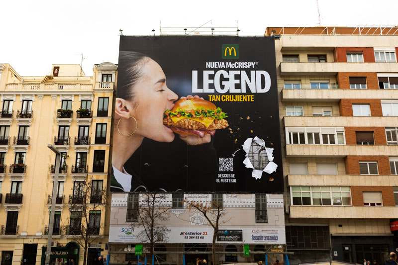 McDonald´s lanza la hamburguesa McCrispy Legend