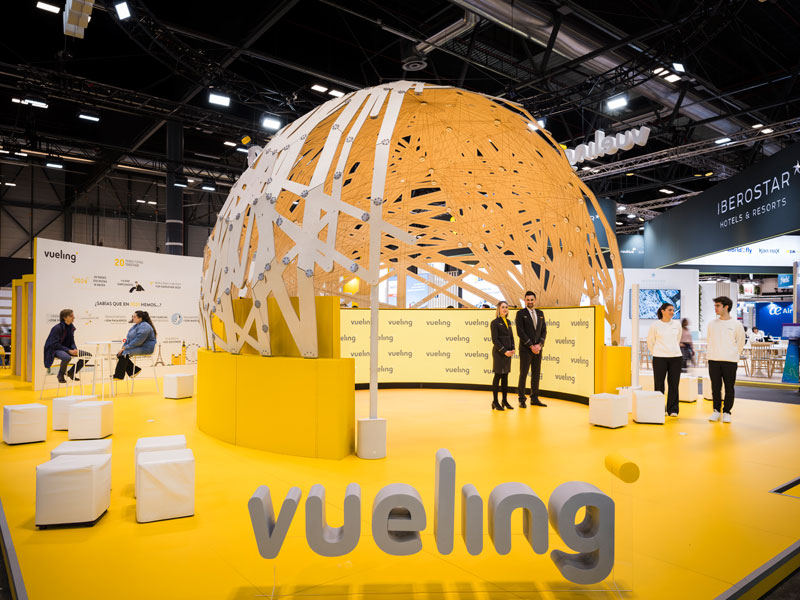 Vueling celebra sus 20 años con una experiencia inmersiva