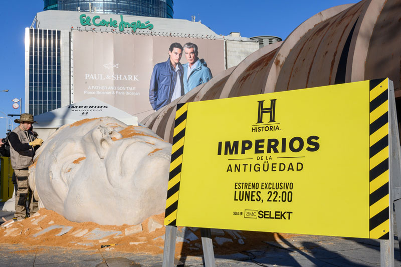 Canal HISTORIA recrea una excavación arqueológica en Madrid