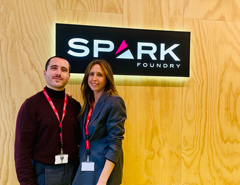 Ana Martín y David Rubio se incorporan a Spark Foundry