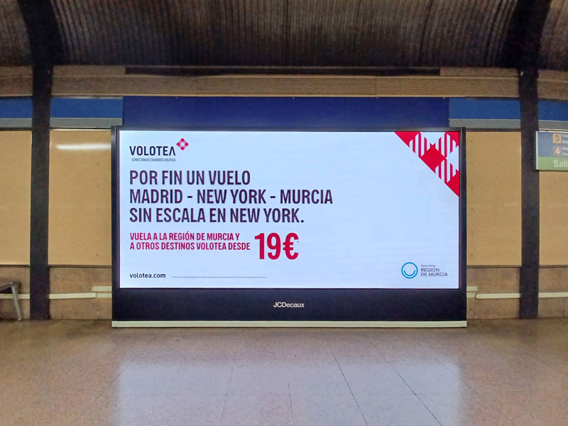 Volotea lanza su primera campaña en Barcelona y Madrid
