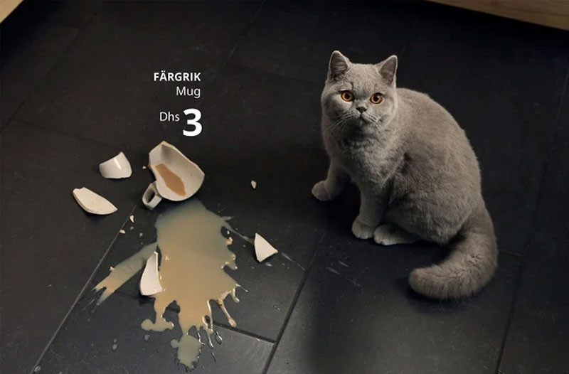 IKEA saca partido de los destrozos de las mascotas en el hogar