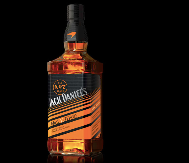 Jack Daniel´s y McLaren F1 Team presentan nueva botella de whiskey