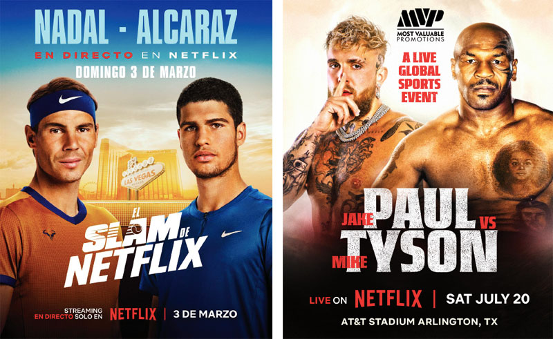 Ahora Netflix también es deporte