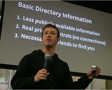 Mark Zuckerberg anuncia nuevas configuraciones de seguridad en Facebook Mark Zuckerberg anuncia nuevas configuraciones de seguridad en Facebook