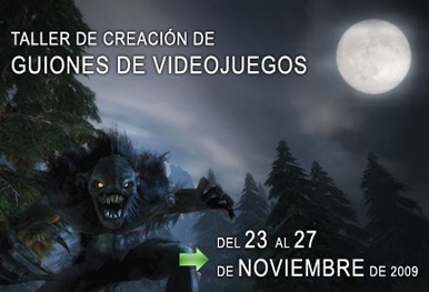 Taller de creación de guiones para videojuegos