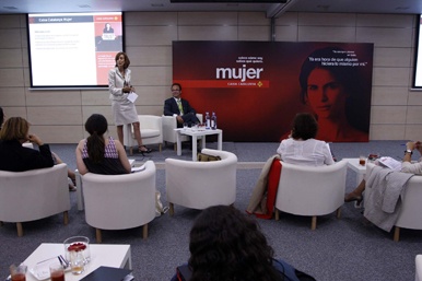 Presentación del programa Caixa Catalunya Mujer Presentación del programa Caixa Catalunya Mujer