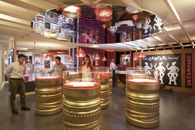 En el nuevo espacio de la Galería Campari se puede conocer la historia de la marca