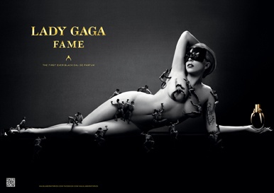 El perfume negro de Lady Gaga