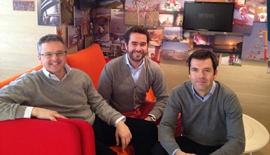 Alejandro Estévez, Gabriel Sáenz de Buruaga y Ángel López