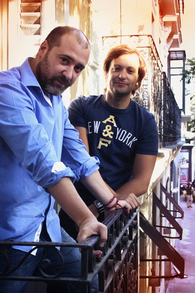 Javier Galiana e Íñigo Ancizu