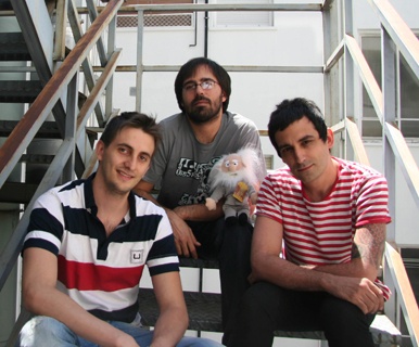 Pablo López, Rafa Asenjo y Emilio Palomares