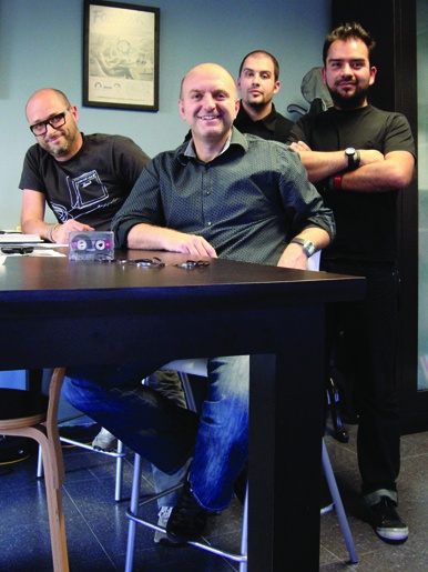 Daniel Granatta, Pedro Germán López, Manolo Techera y Enrique Codesido Daniel Granatta, Pedro Germán López, Manolo Techera y Enrique Codesido